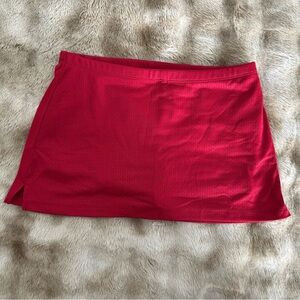 Urban Outfitters Deep Red Skirt